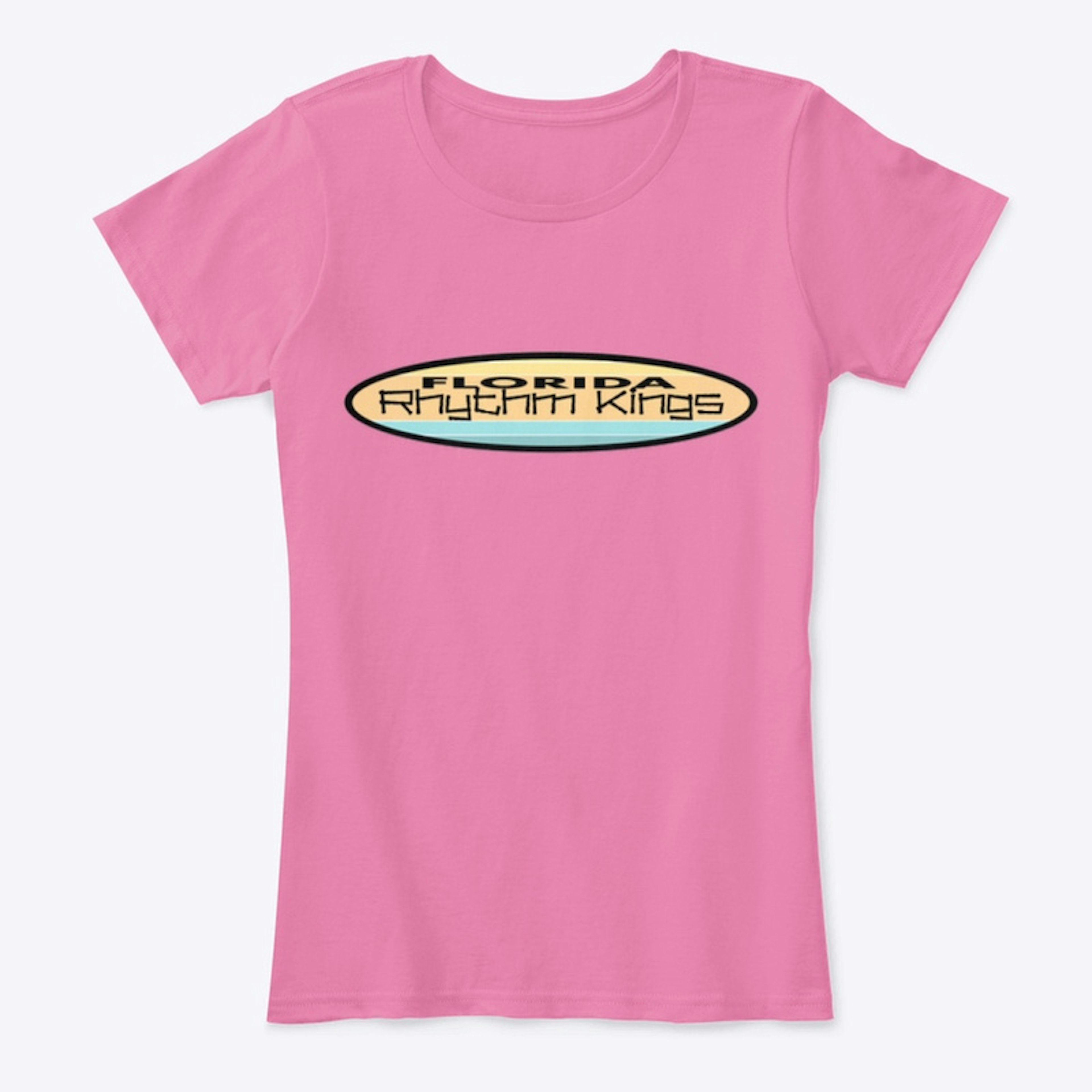 Ladies Colorful Shirts w/Surfboard Logo